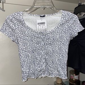 Brandy Melville floral top